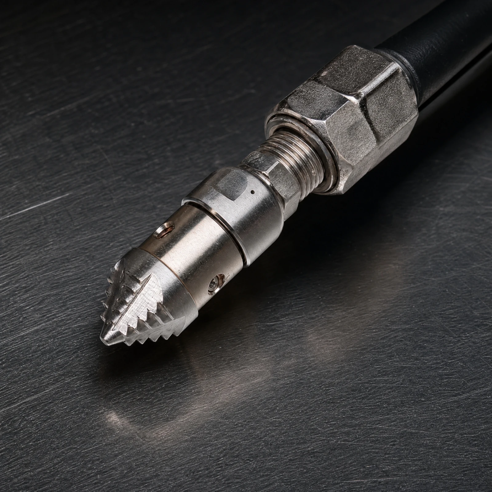 Nozzle Corrosion-Resistant Rotating High-Pressure Drain-Cleaning Nozzle Sewer Jetter Head Professional-Grade Compact