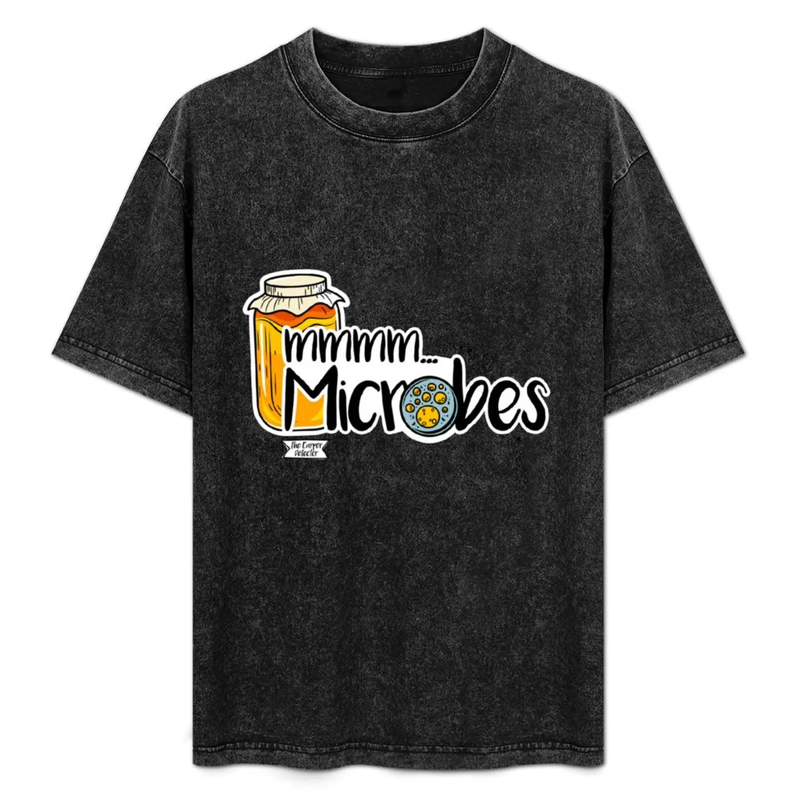 

Mmm... microbes T-Shirt luxury designer vintage Short sleeve tee quick drying mens fashion