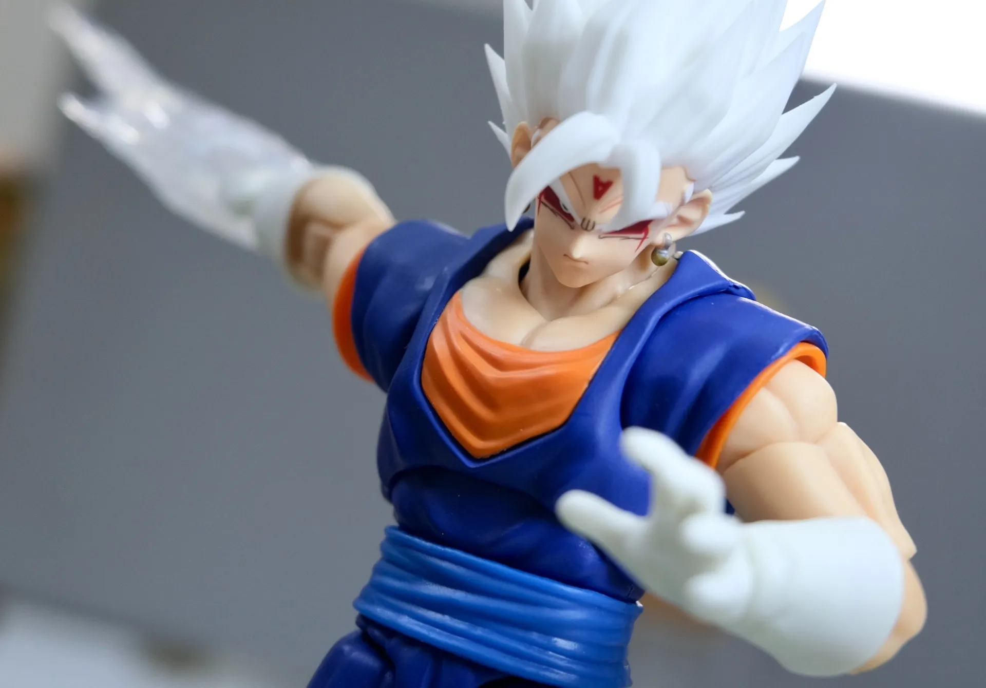 Nouveau Dragon Ball Z Shf Super Saiyan dieu blanc végito tête accessoires pièces personnalisées ensemble Headsculpt figurines d'action Collection jouets