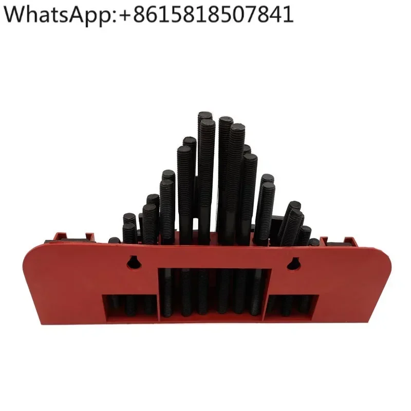 

58-Piece combination platen die machine tool set Universal fixture code Iron milling machine CNC code screws M12 16