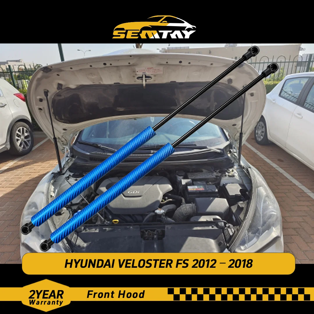 

SEMTAY Hood Struts for HYUNDAI VELOSTER FS 2012–2018 Bonnet Shocks Damper Compatible with VELOSTER FS Vehicle Accessory