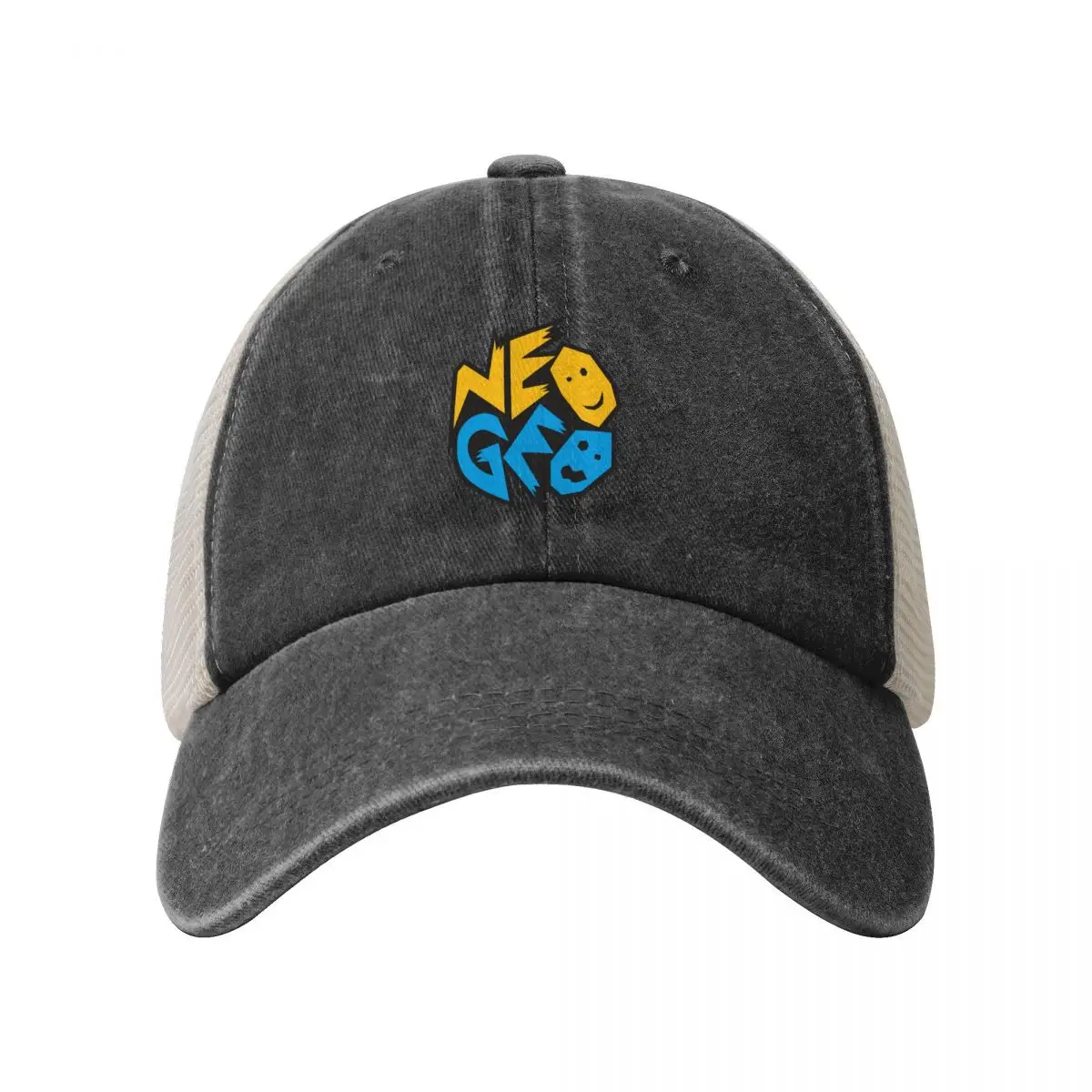 Neo Geo Pro Gear Spec Logo Baseball Cap Mesh Cotton Fishing Hats Trucker Cap