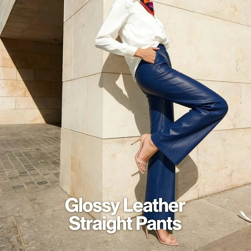 Pantalon droit pour femme d'automne, taille mi-haute, contrôle du ventre, lifting des fesses, pantalon décontracté, taille élastique extensible