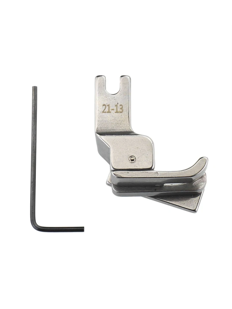 Industrial Lockstitch Sewing Machine 211-13/14/15/16  Dual Compensating Right Presser Foot Guide Top Stitch 21-13/14/15