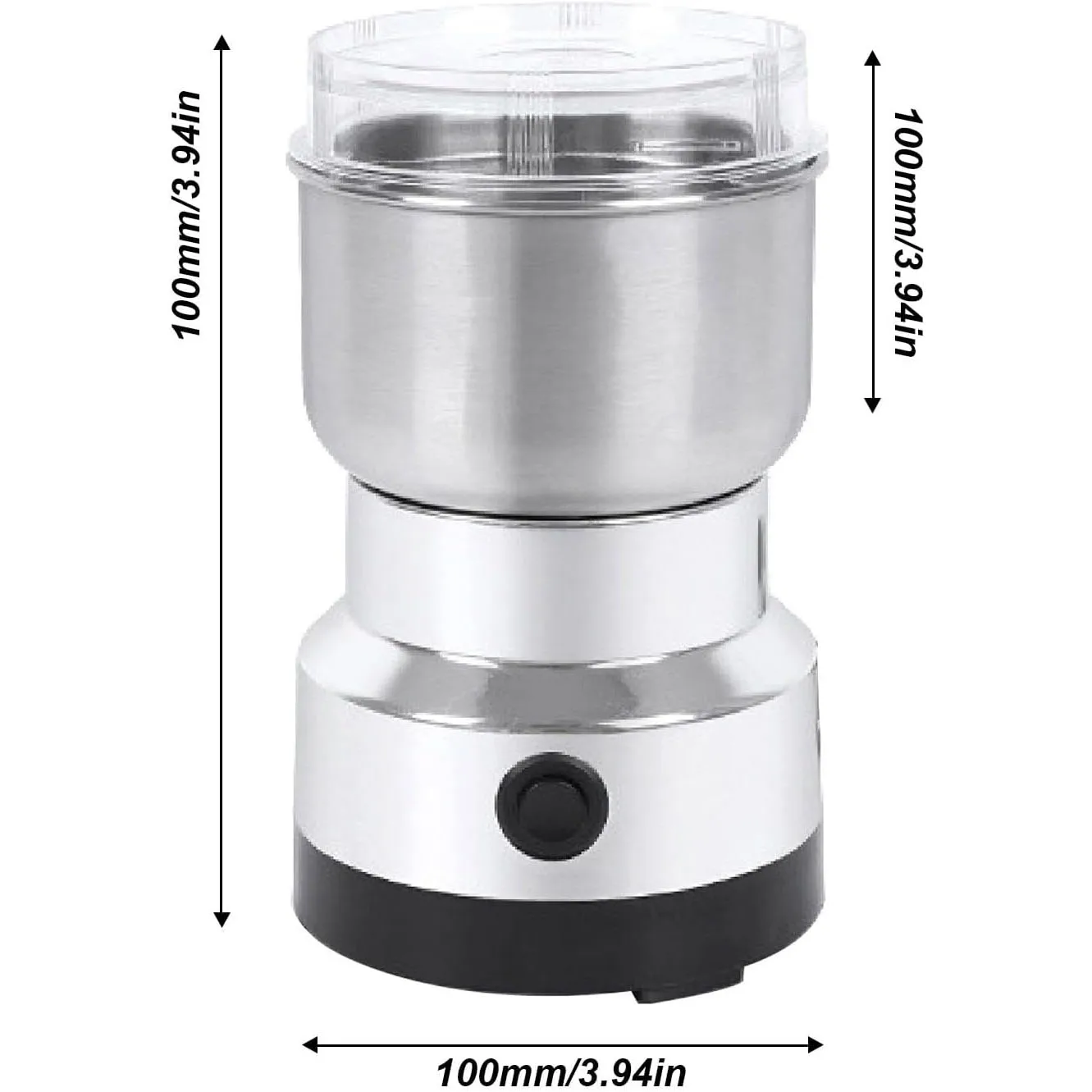 Electric Grinder  Kitchen Cereal Nuts Beans Spices Grains Grinder Machine Four Edged Blade Multifunctional Home Coffee Grinder