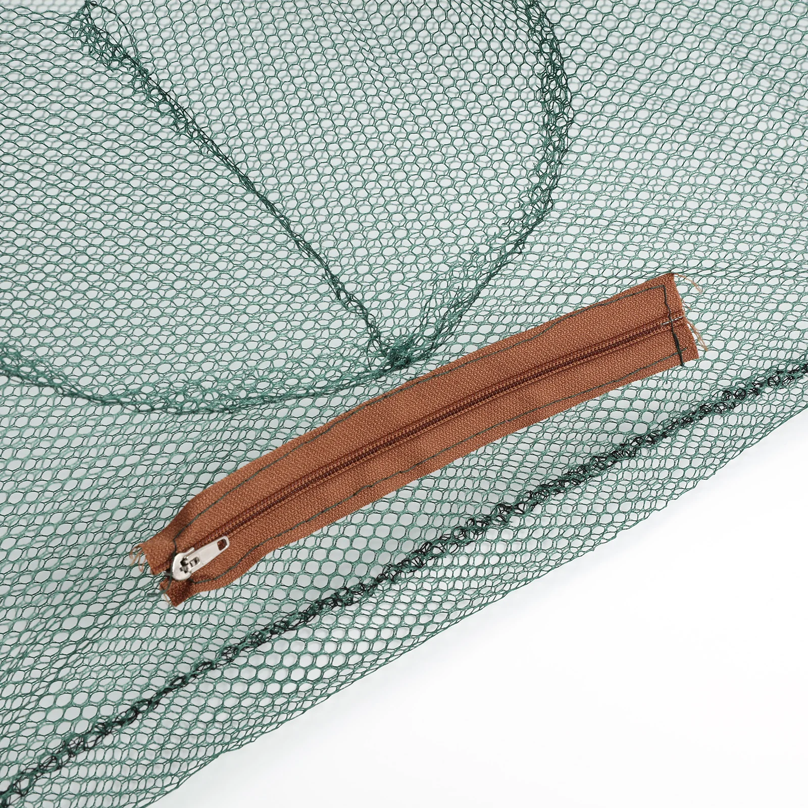 

Foldable Fishing Net Trap with Steel Wire Support Umbrella Shape for Smelt Eels Shrimp Crawfish Portable Collapsible Fish Cage