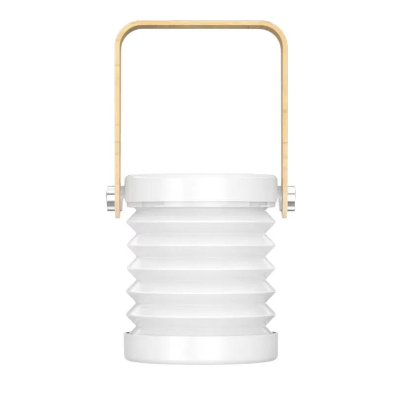 ShinyYing Folding Night Light, USB Rechargeable Lamp, 3-Color Dimming Bedside Decor Bedroom view 6