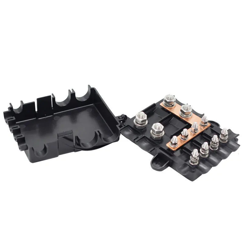 PA66 M5 M8 Lila Kupfer L 6-Wege Automotive Auto-Sicherungskasten-Halter für MIDI MEGA – Detail 5