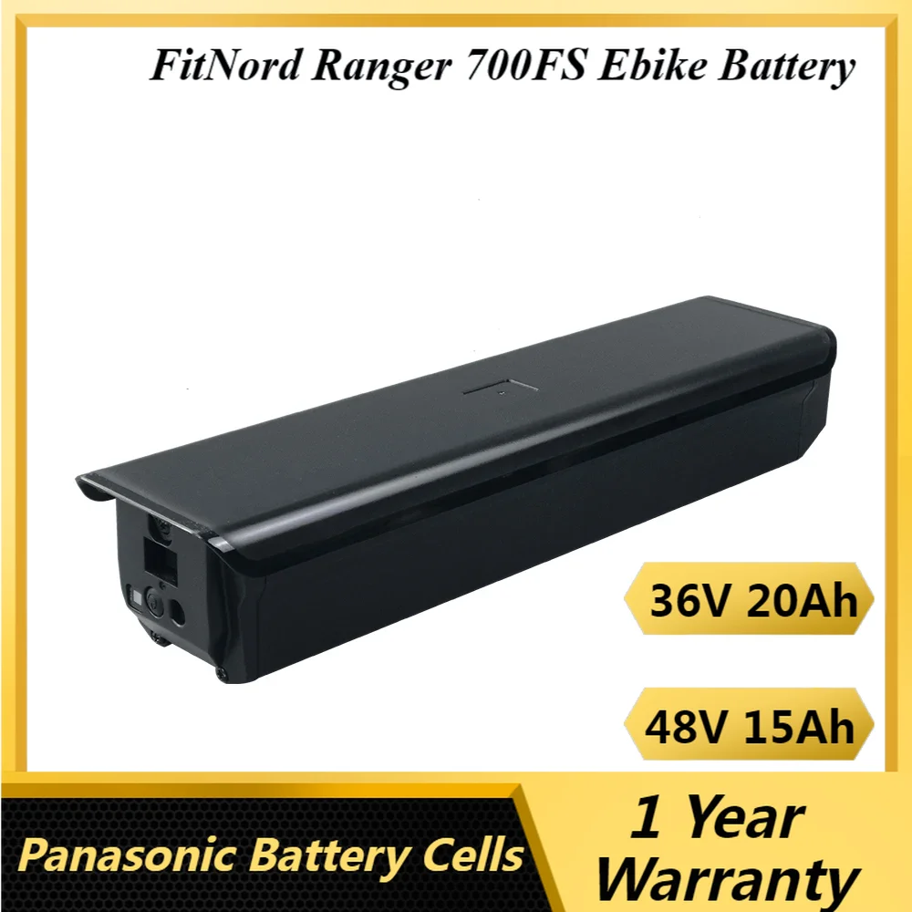 FitNord Ranger 700FS Ebike Battery 36v 48v 10.4Ah 12.8Ah 15Ah 17.5Ah 20Ah with Panasonic/Samsung cell Electric Mountain Bike