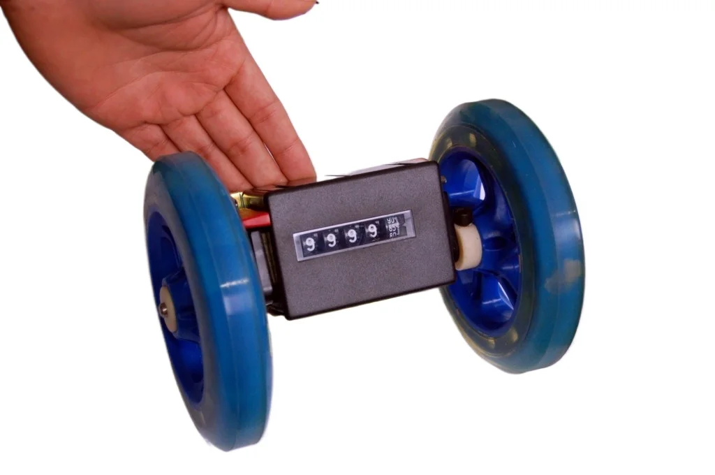 

JC105 five-position mechanical rotary counter with wheels