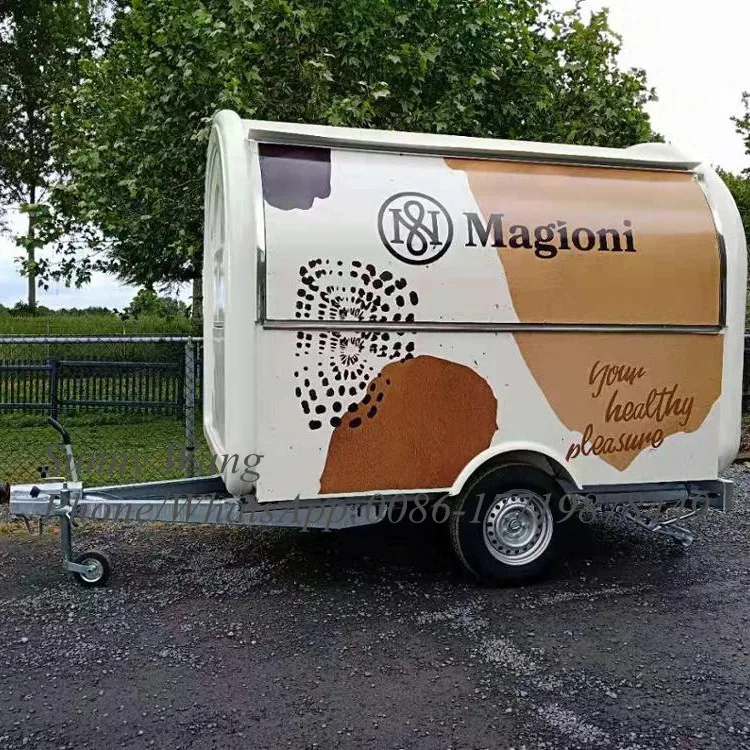 ice cream caravan mobile shop food truck mobile food trailer restaurant truck for sale