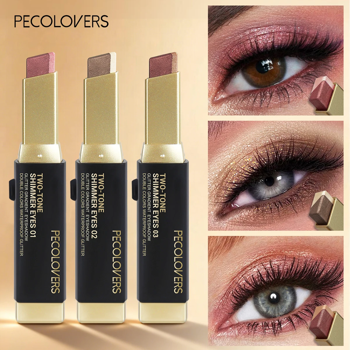 1Pc Dual-Color Eyes…