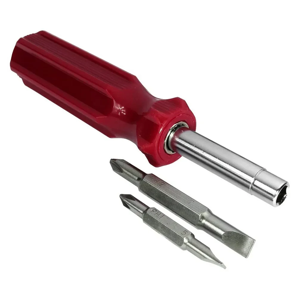 Six-In-One Multifunctional Screwdriver Set Screwdriver Slotted Cross Screwdriver 6 in 1