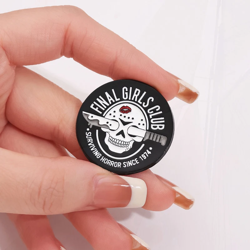 Vrienden Naar Geliefden Boekenclub Dennen Revers Badges Citeert Punk Sieraden Cadeau Voor Vrienden Finale Meisjes Club Emaille Broche Op Maat