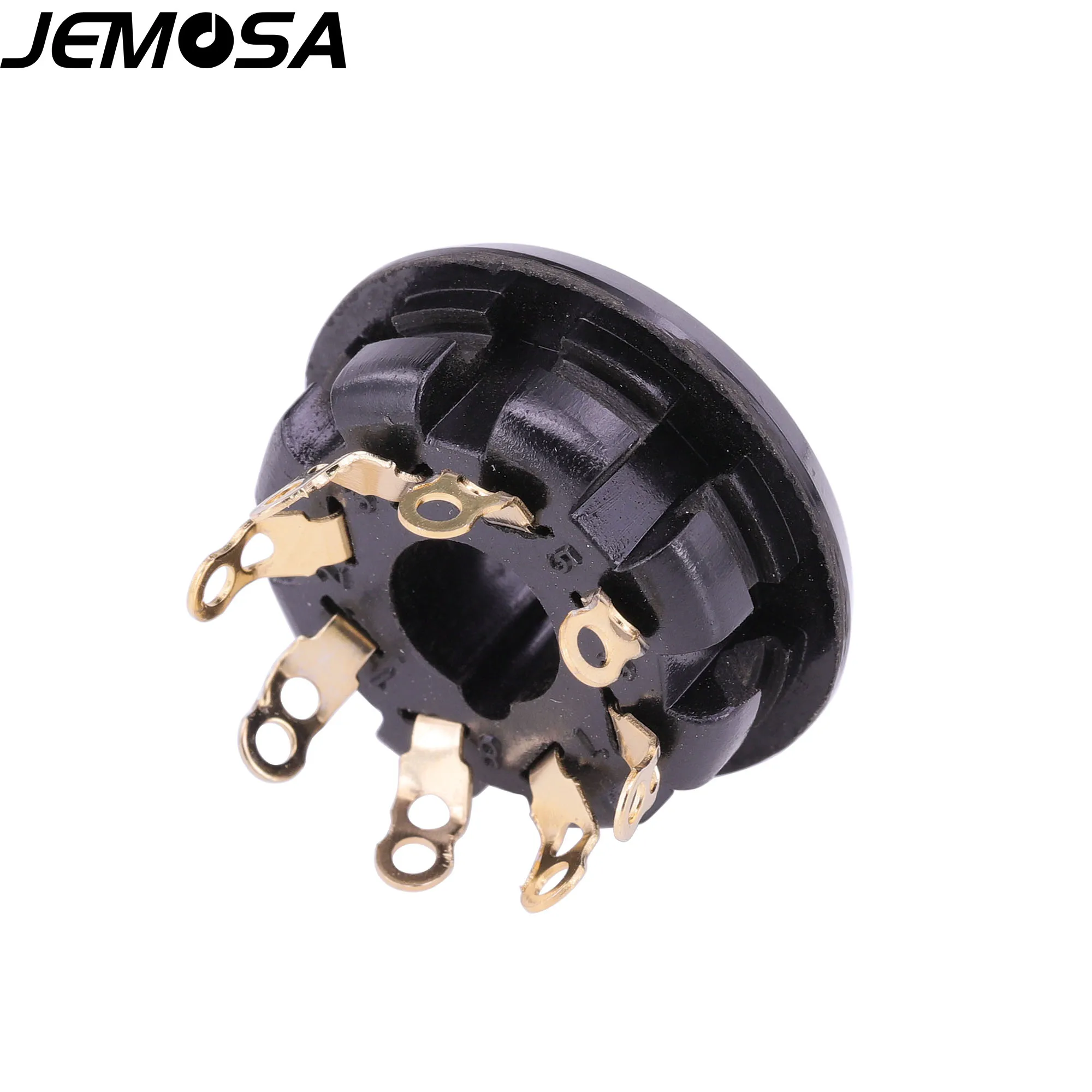 Bakelite 8PIN Tube Socket S8WPI Electron Valve Base For EL34 GZ34 KT66 KT88 6550 6CA7 6SL7 6SN7 6V6 6L6 Vacuum Tube Amplifier