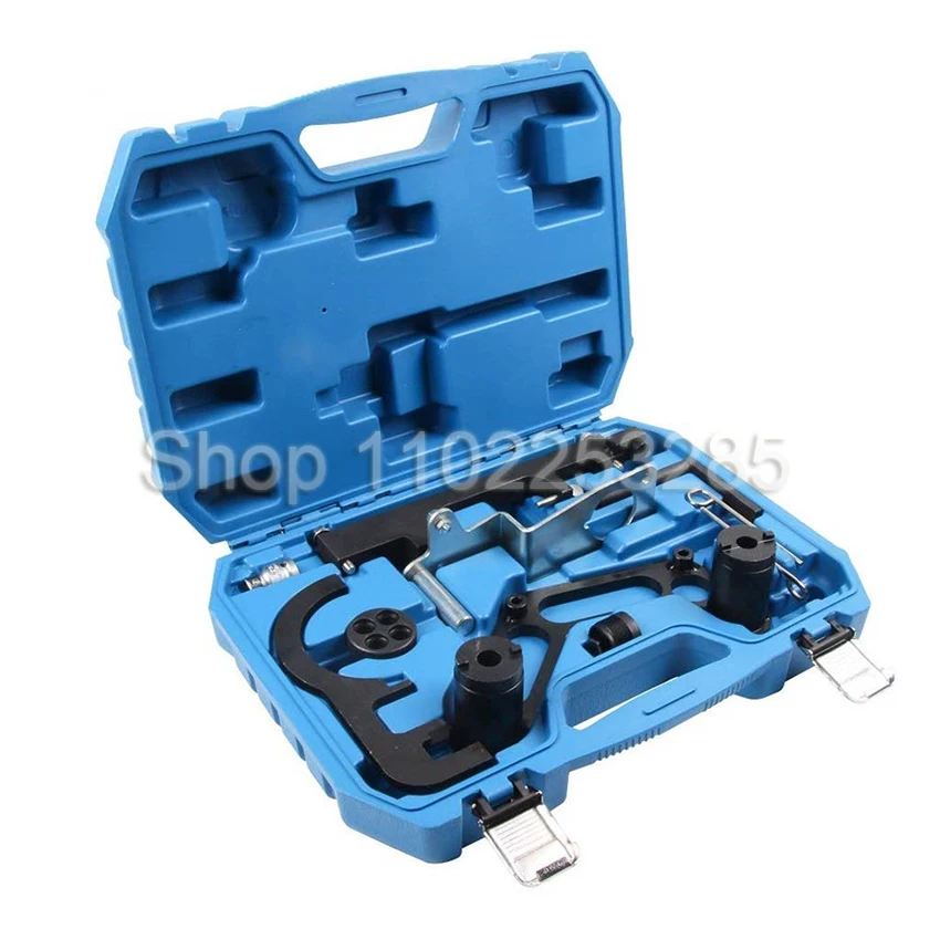 Camshaft And Crank Balancer Locking Timing Tool Set For BMW 1-5 Series X1 X3 X5 Diesel Engine N47 N47S N57