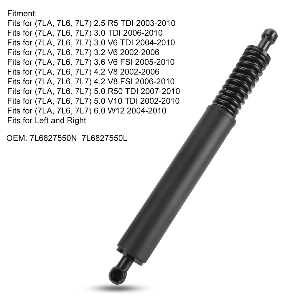 Rear Hatch Strut Shock Lift Liftgate Door Support Rod 7L6827550L 7L6827550N for TOUAREG (7LA, 7L6, 7L7)