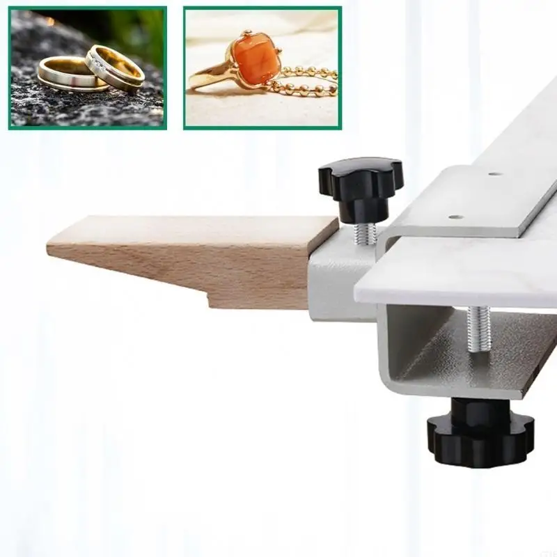 Jewelry Table Clamp for Craftsmen and Hobbyists Easy To Install Benches Pin Practical Jewelers Cutting Jewelry Tool