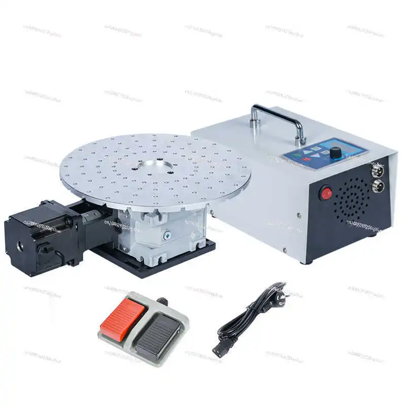 

Planar rotating disc multi-station rotating platform