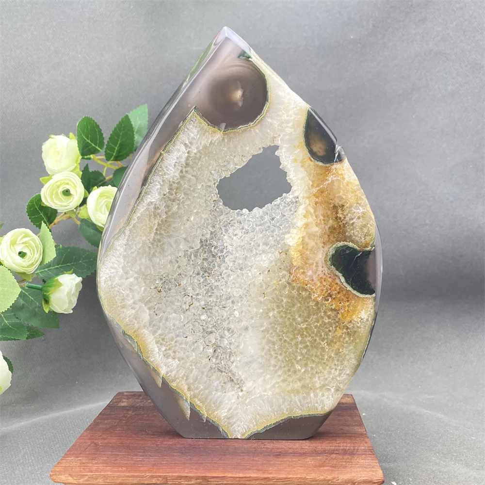 

Green Agate Crystal Cave Tower Natural Stone Polished Reiki Therapy Gift Room Decor Shi Ying Obelisk Crystal Stick Point