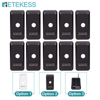 Retekess Coaster Pagers Receivers Transmitter For TD157 Restaurant Pager Wireless Calling System For Coffee Church Bar Beauty