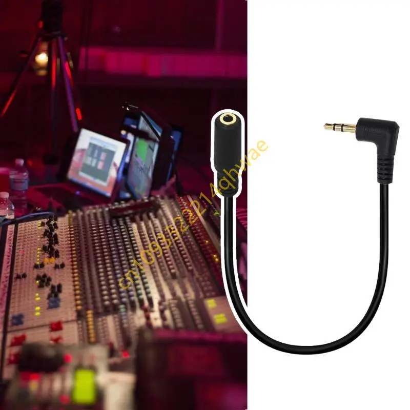Compactly 90Degree Stereo Audios кабель 3,5 мм TRS TRR TRRS Audios Adapter Cable