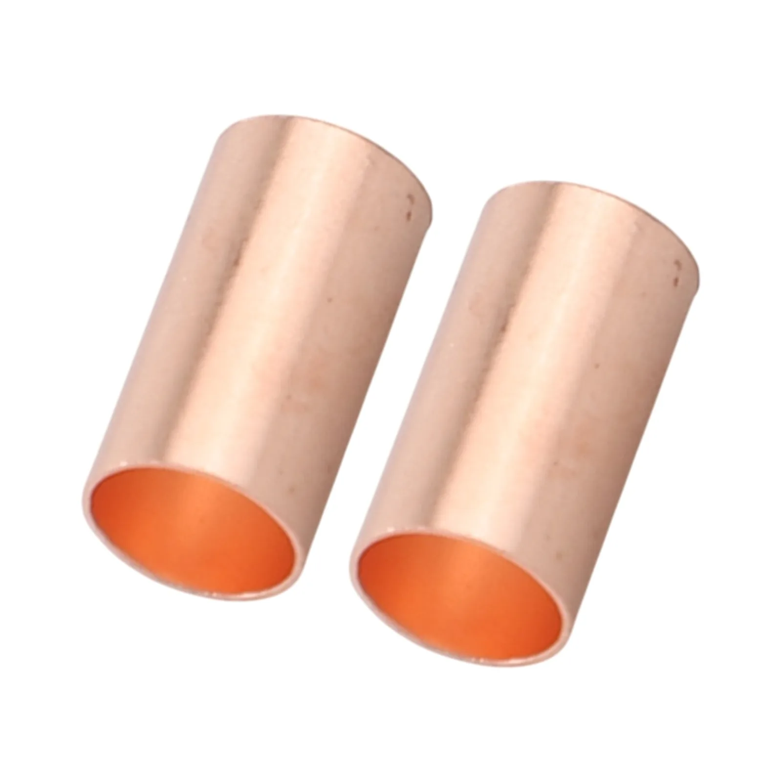 Electrical Butt Terminals Copper Crimp Connectors Seamless Design Long Service Life Anti-aging Material 1.5mm L 12mm