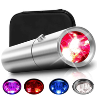 Blue & Red Light Therapy Device with 5 Wavelengths Near Infrared 900nm Light Therapy for Body Relief Acne Treatment Skin Health