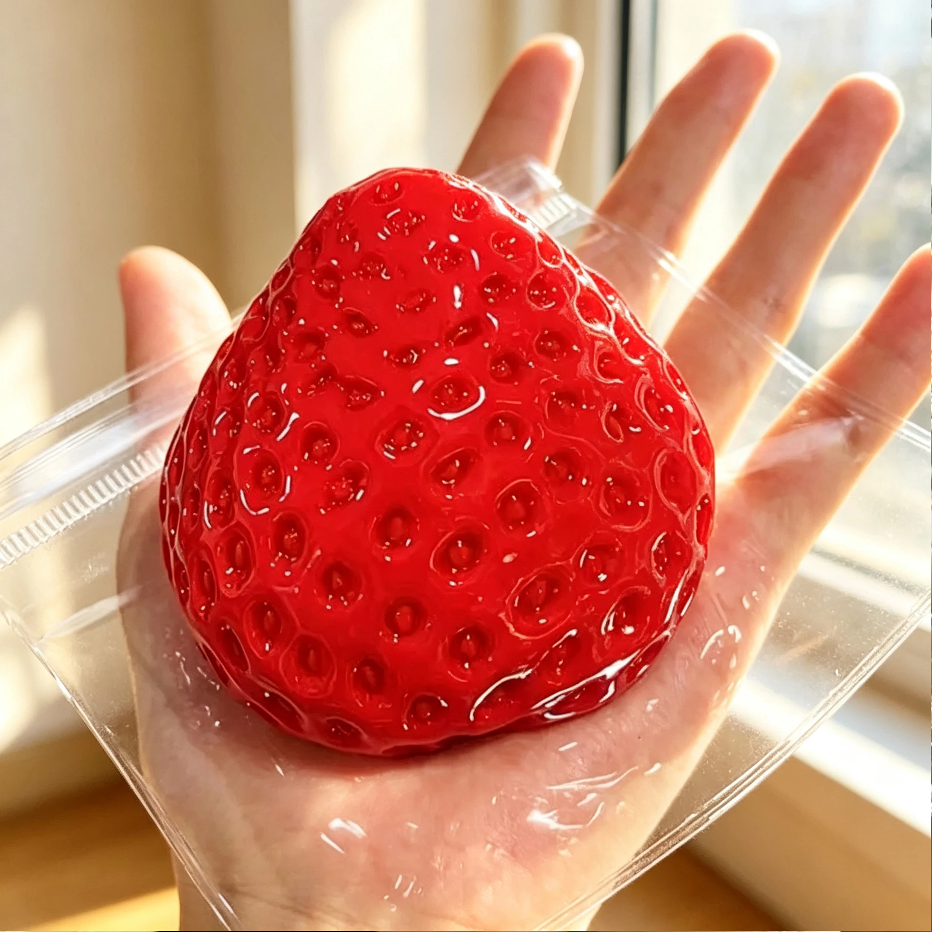 Squishy Big Strawberry Squeeze Toy Kids Soft Pinch Fruit Pop Fidget Toys Party Entertainment Games Halloween  Gift wholesale