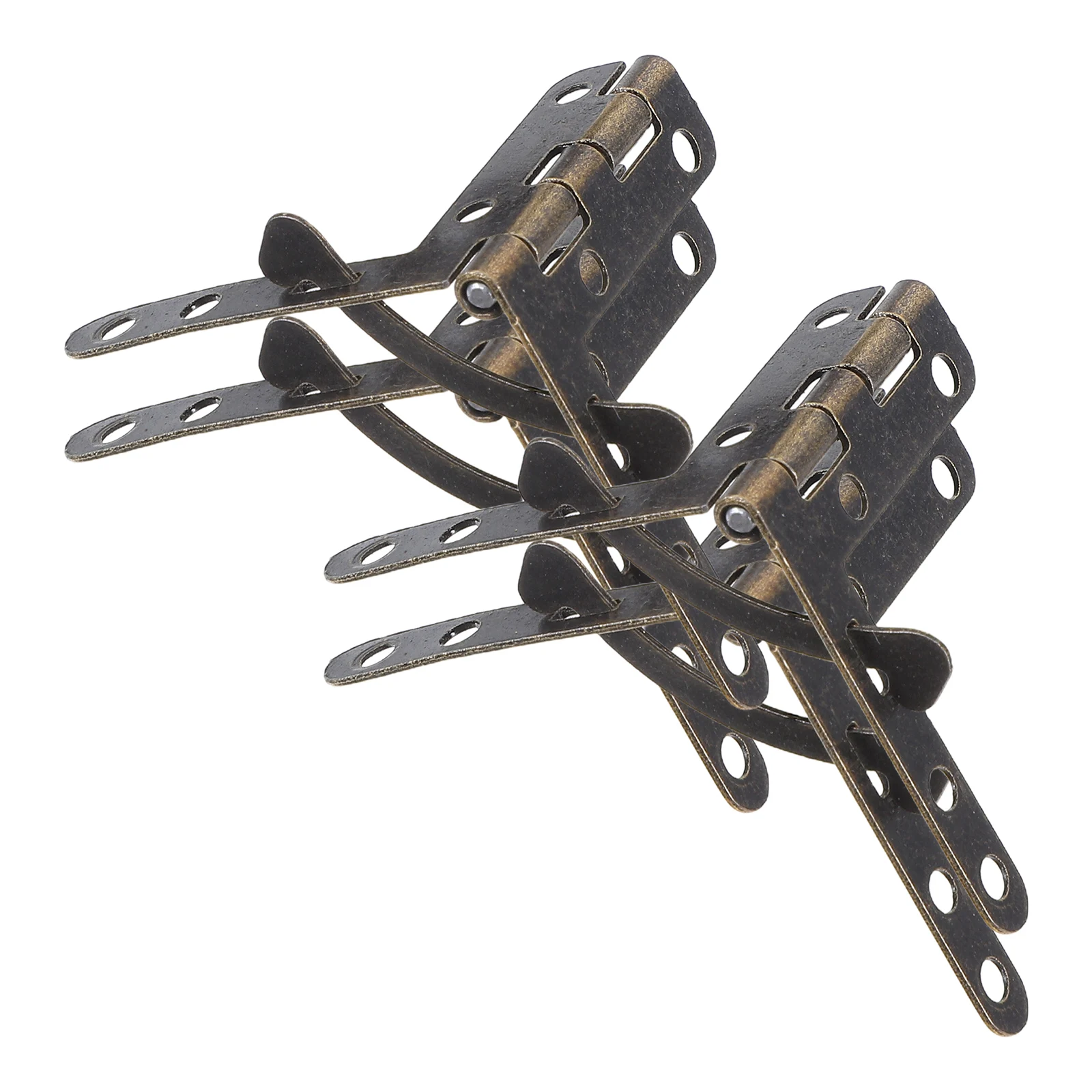 

8-hole Hinge Cabinet Hinges Folding T-hinges Flap Top Chest Furniture Metal