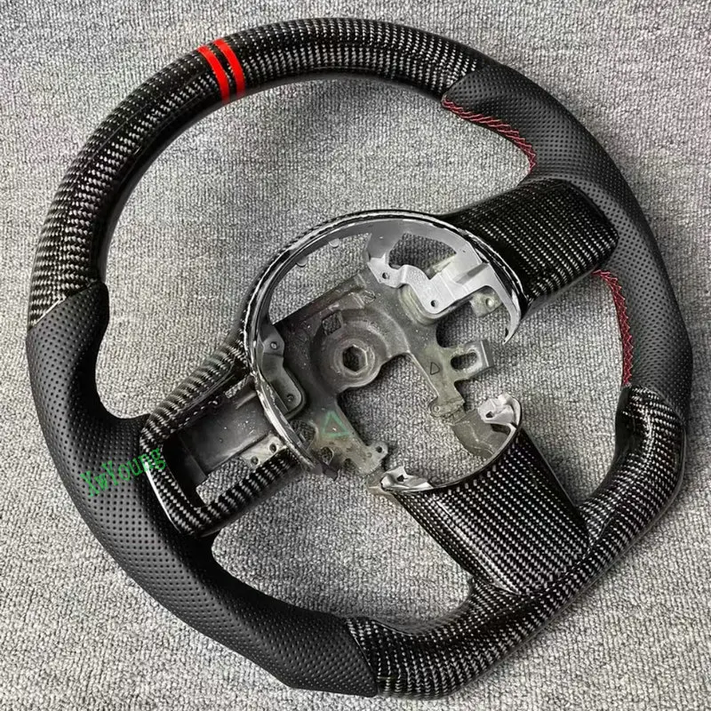 For Mazda 2 3 5 8 Mazda2 Mazda3 Mazda5 Mazda8 Customize 100% Real Carbon Fiber Car Steering Wheel