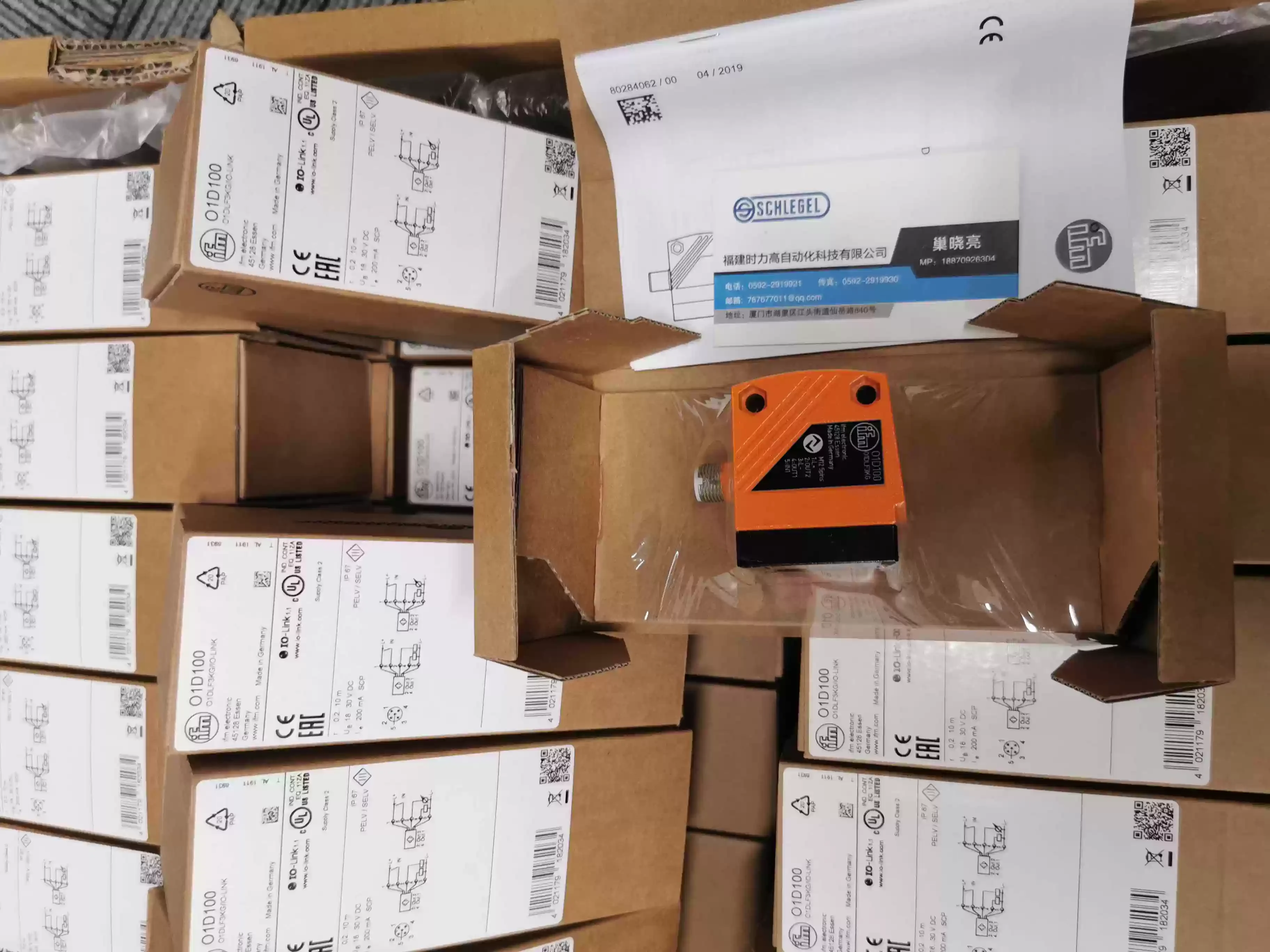 

New IFM O1D100 O1D101 O1D102 O1D105 O1D106 O1D120 O1D300 sensors