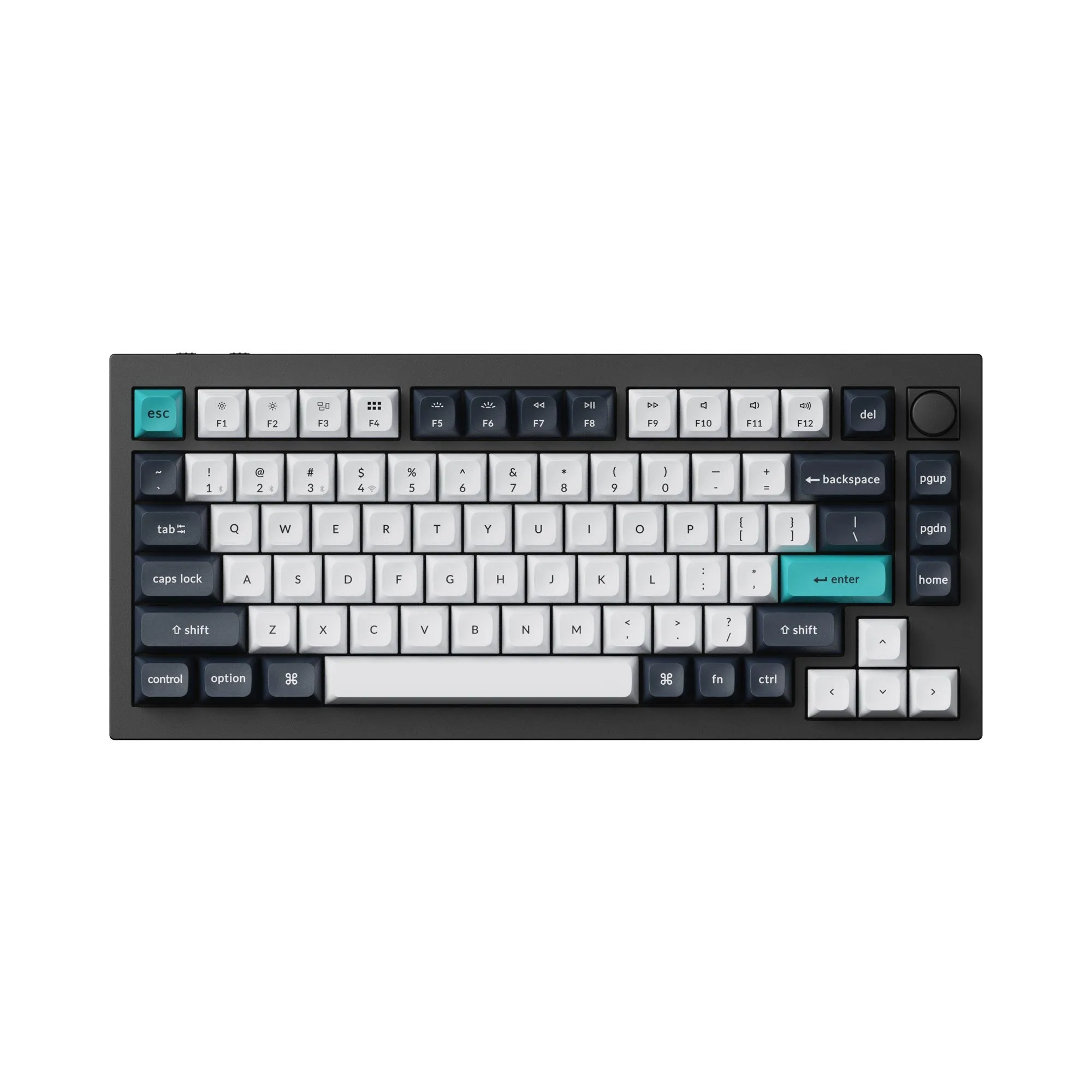 Keychron Q1 Max QMK/VIA ワイヤレスカスタムメカニカルキーボード