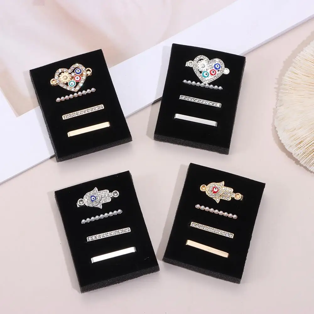 For Apple Watch Band Diamond Love Ornament Metal Charms Decorative Ring Creative Brooch Smart Watch Silicone Strap Bracelet