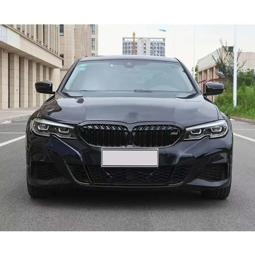 

Car Front Center Grille Sport Grilles Replacement ABS Fit For BMW 3 Series 320i 325i 330i M340i G20 G21 G28 2019-2022