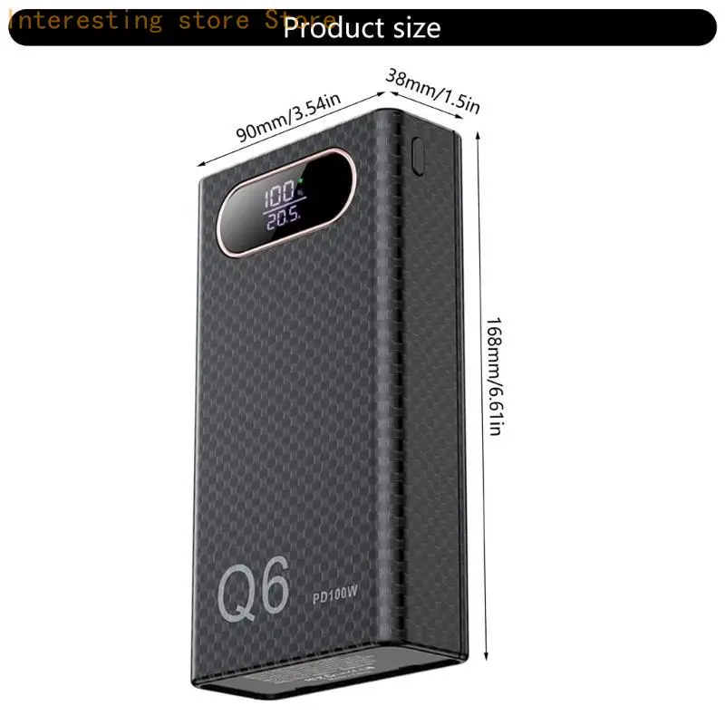 55 -километровый съемный чехол USB Power для 6pcs 21700 Actatue Box Quick & Safe Power Access