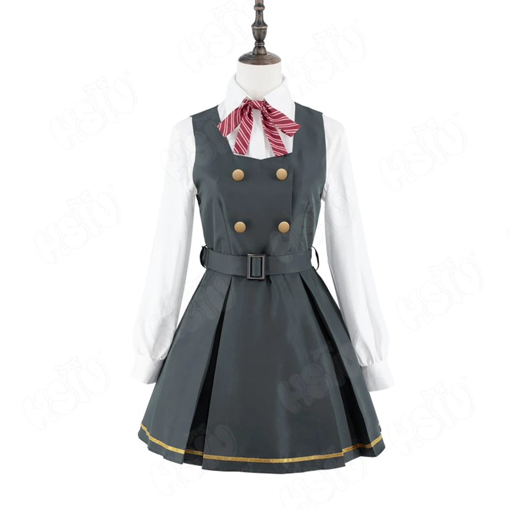 Nuevo conjunto de uniforme de estudiante con falda y peluca de cosplay de Itagaki Kanoe del juego Blue Archive 2026