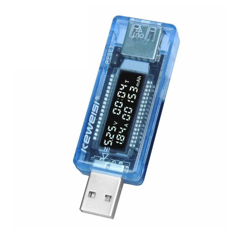 USB QC2.0 Current & Capacity Tester USB 3-20V Doct Dropship