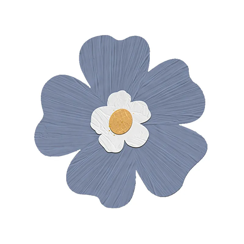 Modern Minimalist Bedroom Flower LED Ambience Light Artwork for Entrance Hall Corridor Living Room Accent Wall Hanging Painting