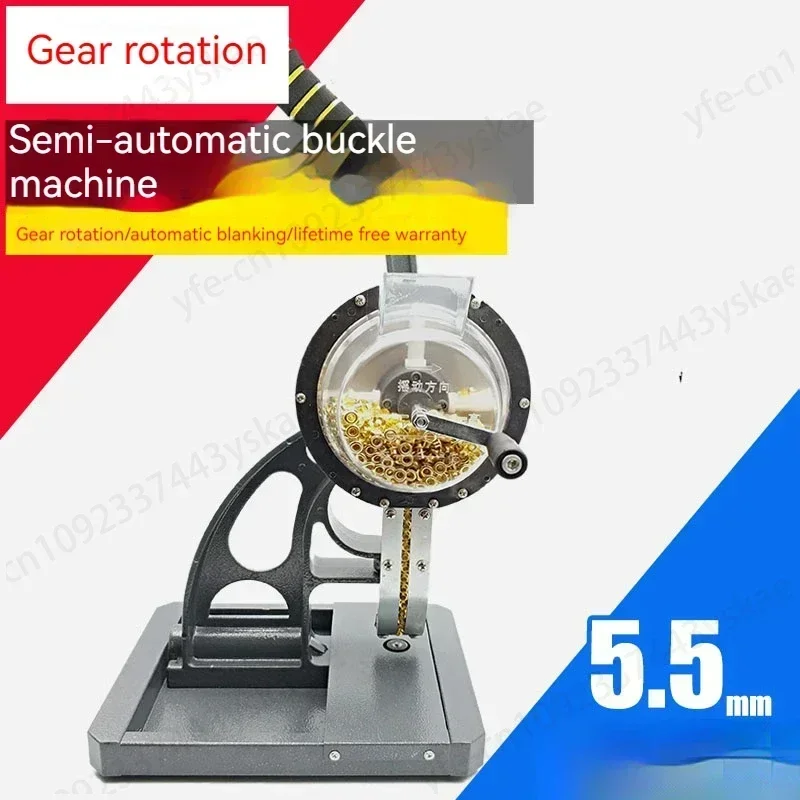 Factory Supply Portable Semi-automatic Eyelet Machine with Different Sizes 5.5mm 6mm 8mm 10mm 12mm new