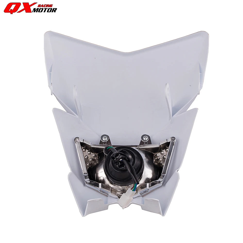 Motorcycle Headlight Headlamp Head Light For KX KLX CR CRF YZF WR F R RMZ DRZ 125 150 250 450 MX Enduro Dirt Bike of Refitting