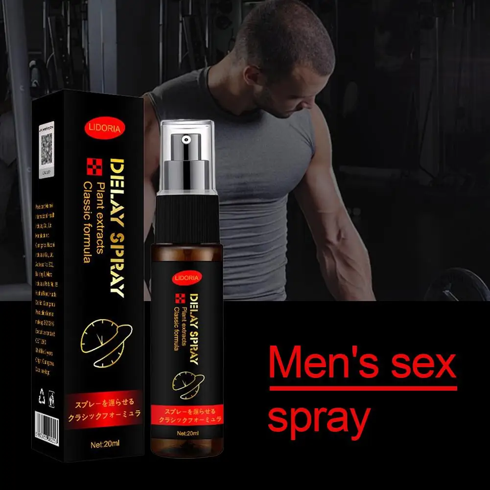 Men's Delay Time Spray Men's Long Lasting Delay Spray Last Of Longer Massage Improve Love The Quality Sex Strength G5A3