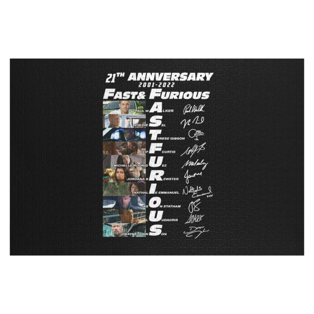 

21th Anniversary 2001 2022-Thanks You For The Memories Jigsaw Puzzle Novel Toys For Children 2022 Photo Custom With Photo Puzzle