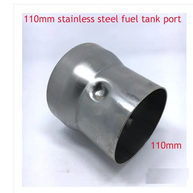 Free shipping Car Fuel Tank Fuel Port Aluminum Mouth Tsui Iron Fuel Tank Neck Stainless Steel Tank Port Cover Truck Semi-Mounte