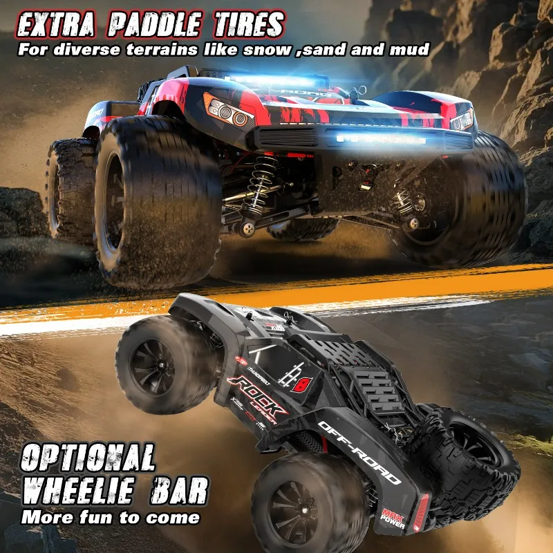 Cool Stuff Toy Car Funny Gift-40km/h High-speed 4WD Rc Truck,Remote Control Car,1:14 Off-road Rc Car,Monster Truck,Toys for Boys