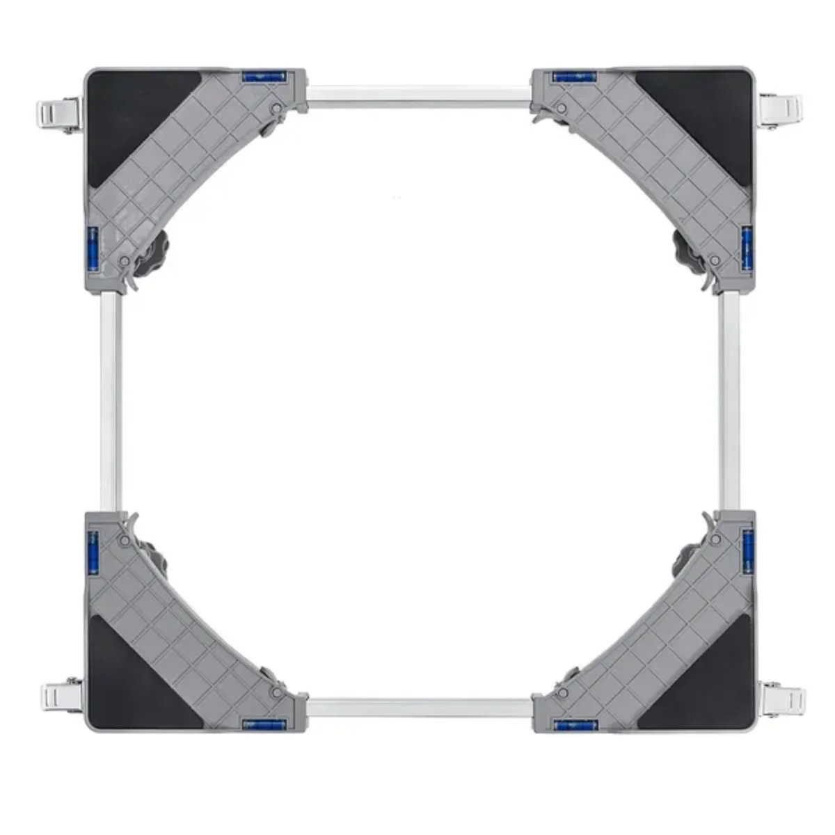 حامل ثلاجة VEVOR الصغير: سعة تحمل 400 رطلاً، 4 عجلات و4 أقدام، قابل للتعديل ومتعدد الوظائف