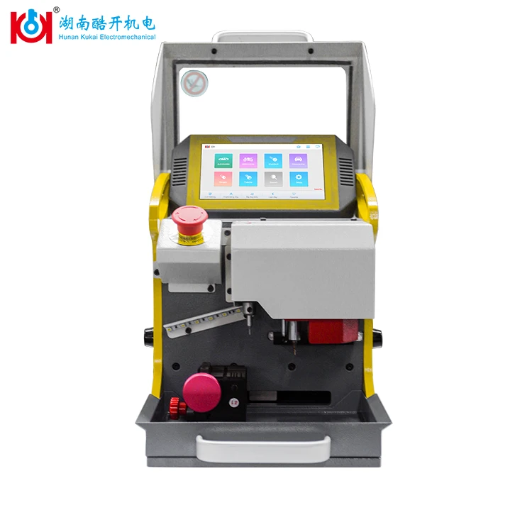 

Kukai Latest SEC-E9 CNC Automated Key Cutting Machine with Android Tablet 2021 Locksmith diagnostic tools key for copy