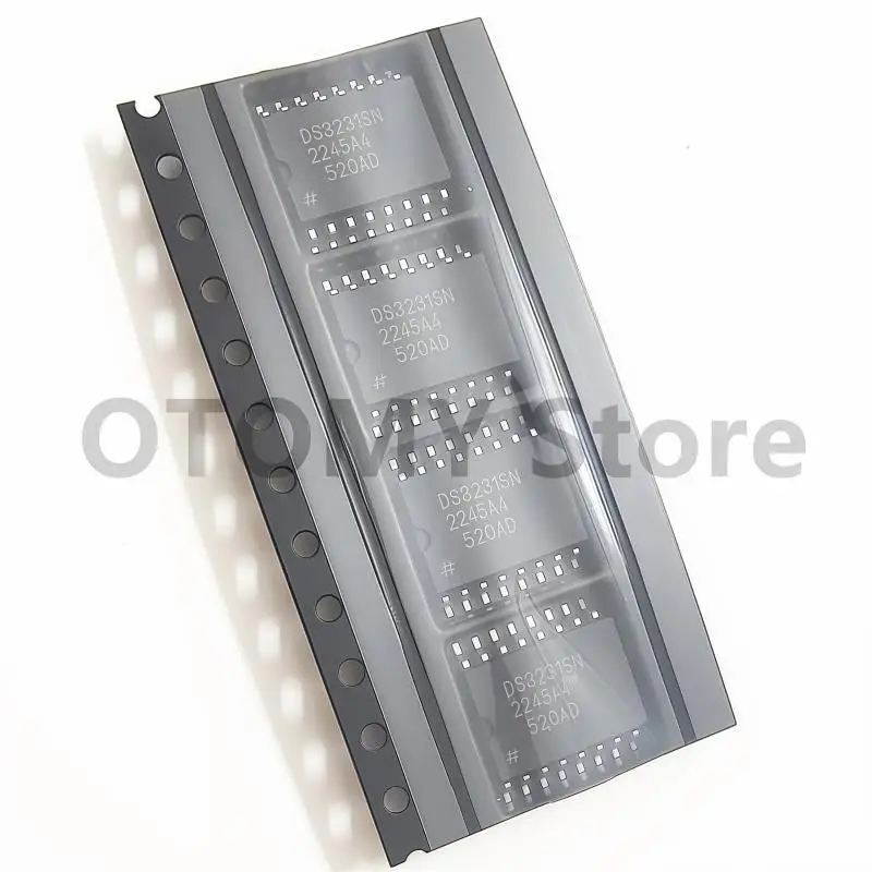 5PCS DS3231SN SOP16 DS3231 SOIC-16 SMD RTC IC High Precision I2C Real Time Clock Chip TCXO Industrial Temperature -40~85℃