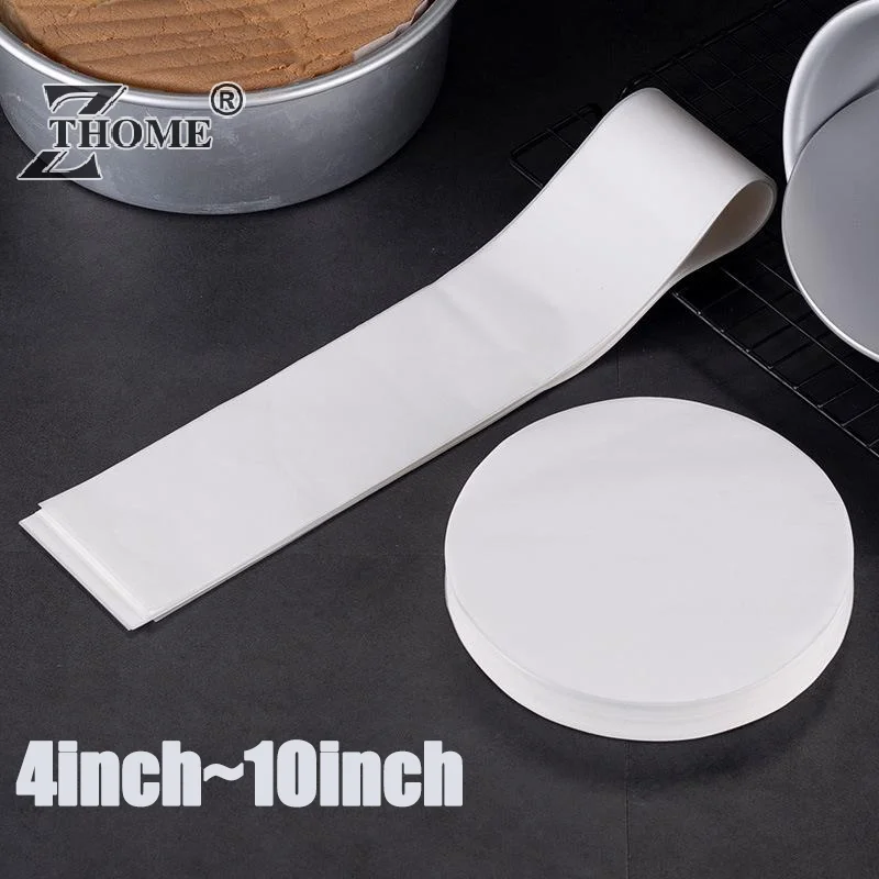 

50 Sets Cake Mold Edge Paper Non Stick Surround Mould Rim Paper Oven-Safe Bakery Collar Roll For Kitchen Baking Accessories