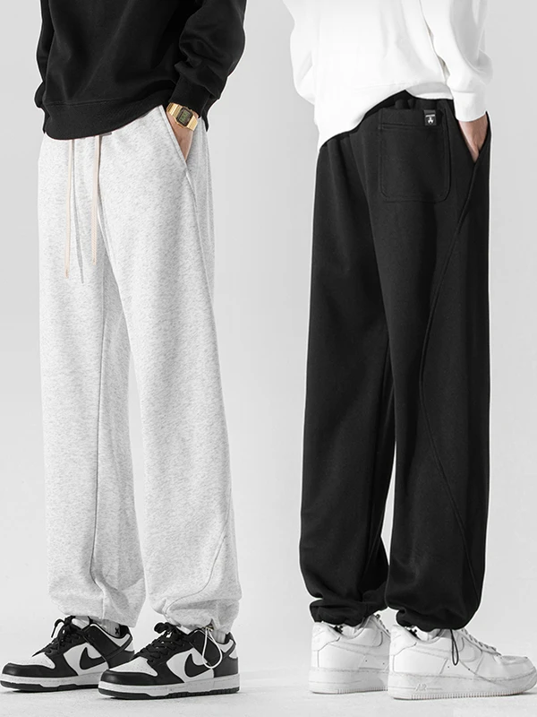 

New 2025 Casual Sport Pants Loose Fit Straight Leg American Style for Men And Women Spring Autumn Season Breathable Comfortable
